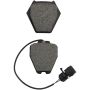 MPA 1003-0839AM Quality-Built Black Series Semi-Metallic Brake Pads w/ Hardware