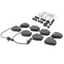 MPA 1003-0839C Quality-Built Black Series Ceramic Brake Pads w/ Hardware