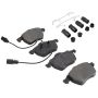 MPA 1003-0840C Quality-Built Black Series Ceramic Brake Pads w/ Hardware
