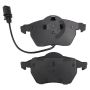 MPA 1003-0840C Quality-Built Black Series Ceramic Brake Pads w/ Hardware