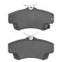 MPA 1003-0841M Quality-Built Black Series Semi-Metallic Brake Pads w/ Hardware