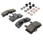 MPA 1003-0845C Quality-Built Black Series Ceramic Brake Pads w/ Hardware