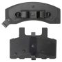 MPA 1003-0845C Quality-Built Black Series Ceramic Brake Pads w/ Hardware