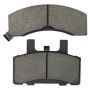MPA 1003-0845C Quality-Built Black Series Ceramic Brake Pads w/ Hardware