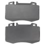MPA 1003-0847BM Quality-Built Black Series Semi-Metallic Brake Pads w/ Hardware