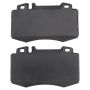 MPA 1003-0847M Quality-Built Black Series Semi-Metallic Brake Pads w/ Hardware