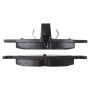 MPA 1003-0853AM Quality-Built Black Series Semi-Metallic Brake Pads w/ Hardware