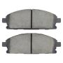 MPA 1003-0855C Quality-Built Black Series Ceramic Brake Pads w/ Hardware