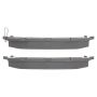 MPA 1003-0856C Quality-Built Black Series Ceramic Brake Pads w/ Hardware