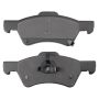 MPA 1003-0857C Quality-Built Black Series Ceramic Brake Pads w/ Hardware