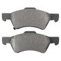 MPA 1003-0857C Quality-Built Black Series Ceramic Brake Pads w/ Hardware