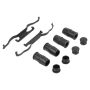MPA 1003-0857C Quality-Built Black Series Ceramic Brake Pads w/ Hardware