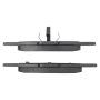 MPA 1003-0857C Quality-Built Black Series Ceramic Brake Pads w/ Hardware