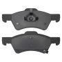 MPA 1003-0857M Quality-Built Black Series Semi-Metallic Brake Pads w/ Hardware