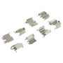 MPA 1003-0862C Quality-Built Black Series Ceramic Brake Pads w/ Hardware