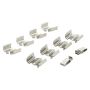 MPA 1003-0867C Quality-Built Black Series Ceramic Brake Pads w/ Hardware