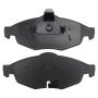 MPA 1003-0869C Quality-Built Black Series Ceramic Brake Pads w/ Hardware