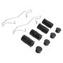 MPA 1003-0869C Quality-Built Black Series Ceramic Brake Pads w/ Hardware