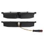 MPA 1003-0872AC Quality-Built Black Series Ceramic Brake Pads w/ Hardware