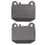 MPA 1003-0874M Quality-Built Black Series Semi-Metallic Brake Pads w/ Hardware