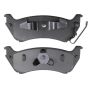 MPA 1003-0875C Quality-Built Black Series Ceramic Brake Pads w/ Hardware