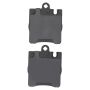 MPA 1003-0876C Quality-Built Black Series Ceramic Brake Pads w/ Hardware