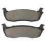 MPA 1003-0879C Quality-Built Black Series Ceramic Brake Pads w/ Hardware