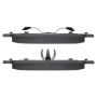 MPA 1003-0879C Quality-Built Black Series Ceramic Brake Pads w/ Hardware