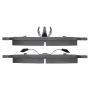 MPA 1003-0881C Quality-Built Black Series Ceramic Brake Pads w/ Hardware