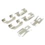 MPA 1003-0881M Quality-Built Black Series Semi-Metallic Brake Pads