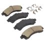 MPA 1003-0882C Quality-Built Black Series Ceramic Brake Pads w/ Hardware