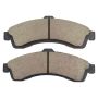 MPA 1003-0882C Quality-Built Black Series Ceramic Brake Pads w/ Hardware