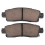 MPA 1003-0883C Quality-Built Black Series Ceramic Brake Pads w/ Hardware