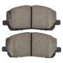 MPA 1003-0884C Quality-Built Black Series Ceramic Brake Pads w/ Hardware