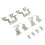 MPA 1003-0885C Quality-Built Black Series Ceramic Brake Pads w/ Hardware