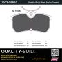 MPA 1003-0886C Quality-Built Black Series Ceramic Brake Pads