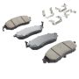 MPA 1003-0888AC Quality-Built Black Series Ceramic Brake Pads w/ Hardware