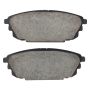 MPA 1003-0892C Quality-Built Black Series Ceramic Brake Pads w/ Hardware