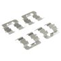 MPA 1003-0892C Quality-Built Black Series Ceramic Brake Pads w/ Hardware