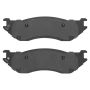 MPA 1003-0897M Quality-Built Black Series Semi-Metallic Brake Pads w/ Hardware