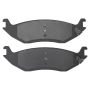 MPA 1003-0898M Quality-Built Black Series Semi-Metallic Brake Pads w/ Hardware