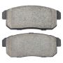 MPA 1003-0900C Quality-Built Black Series Ceramic Brake Pads w/ Hardware