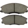 MPA 1003-0903C Quality-Built Black Series Ceramic Brake Pads w/ Hardware