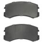 MPA 1003-0904C Quality-Built Black Series Ceramic Brake Pads w/ Hardware
