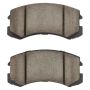 MPA 1003-0904C Quality-Built Black Series Ceramic Brake Pads w/ Hardware