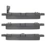 MPA 1003-0905AC Quality-Built Black Series Ceramic Brake Pads w/ Hardware