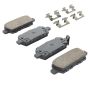 MPA 1003-0905BC Quality-Built Black Series Ceramic Brake Pads w/ Hardware