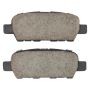 MPA 1003-0905BC Quality-Built Black Series Ceramic Brake Pads w/ Hardware