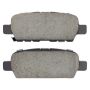 MPA 1003-0905C Quality-Built Black Series Ceramic Brake Pads w/ Hardware