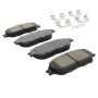 MPA 1003-0906BC Quality-Built Black Series Ceramic Brake Pads w/ Hardware
